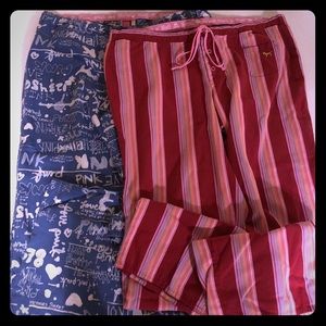 Pink VS PJ bottoms
